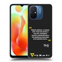 Silikónový čierny obal pre Xiaomi Redmi 12C - Kazma - MŮŽETE DOKÁZAT, CO BUDETE CHTÍT
