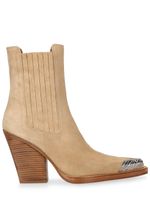 100mm Dallas Suede Ankle Boots