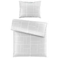 Dieter Knoll POSTEĽNÁ BIELIZEŇ, satén, svetlosivá, 140/200 cm