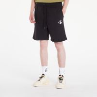 Calvin Klein Jeans Monogram Fleece Jogger Shorts Black M