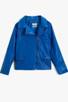 Koton Girls' Navy Blue Jacket