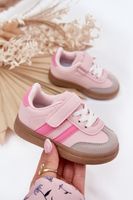 Boto Sportcipő Sneakers Gyerekeknek Téglás Rózsaszín Adelina