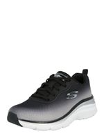 SKECHERS Niske tenisice 'FASHION FIT'  svijetlosiva / tamo siva / crna