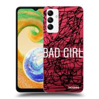 Silikónový prehľadný obal pre Samsung Galaxy A04s A047F - zlá holka