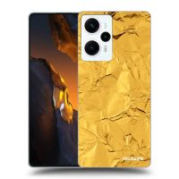 Silikónový prehľadný obal pre Xiaomi Poco F5 - Gold