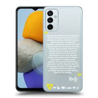 Silikónový prehľadný obal pre Samsung Galaxy M23 5G - Kazma - BUĎTE TROCHU YESMANI