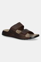 Ecco papuci din nubuc Cozmo 2-Strap