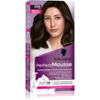 Schwarzkopf Perfect Mousse permanentna barva za lase odtenek 300 Black brown