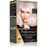 L’Oréal Paris Préférence barva za lase odtenek 10.21 Super Light Pearl Blonde