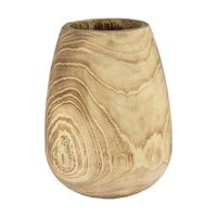 VÁZA, drevo, 31 cm