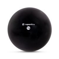 Jóga míč inSPORTline Yoga Ball 1 kg černá