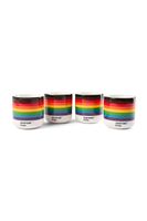 Pantone Sada pohárov Pantone 175 ml PRIDE 4-pak