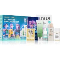 Anua K-Pop Demon Hunters Glow Skin Discovery Set zestaw upominkowy z efektem rozświetlającym