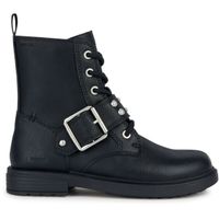 Geox J ECLAIR G. D Момичешки зимни обувки, черно, размер