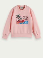 Scotch & Soda Sweatshirt Kinder Rosa