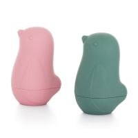 Petite&Mars Love Birds Fürdőjátékok 6 m+ Rose Green 2 db