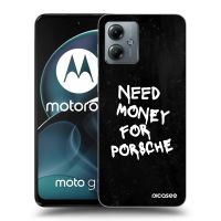 Silikónový čierny obal pre Motorola Moto G14 - Black Dollar