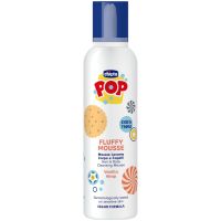 Chicco POP Fluffy Mousse Hair and Body пінка для тіла та волосся Vanilla wrap 200 мл