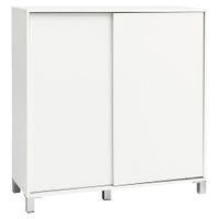 MID.YOU SKRINKA NA TOPÁNKY, biela, 100/108/37,5 cm