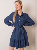 Navy blue dress by Brianna