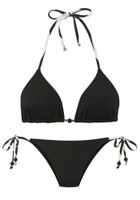 FRENCH CONNECTION Bikini  crna / prljavo bijela