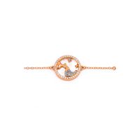 Narukvica S Privjeskom, Aquarius, Rose Gold