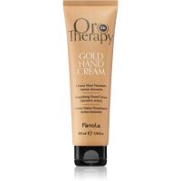 Fanola Oro Therapy Gold Hand Cream vlažilna in hranilna krema z 24-karatnim zlatom 100 ml