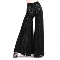 Damenhose DEVIL FASHION - Black Gothic Punk Retro S