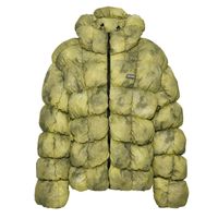 Karl Kani Sport Patch Square Quilted Tie Dye Puffer Jacket - Pánske - Bunda Karl Kani - Zelené - 60760018 - Veľkosť: L