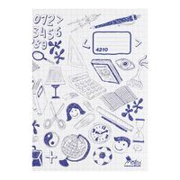 Zošit A4 4210 20-listový so štvorčekmi 10x10mm