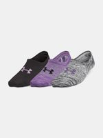 Under Armour UA Breathe Lite Ultra Low 3-pack Čarape ljubičasta