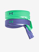 Under Armour Women's Mesh HB Лента за глава Zelen