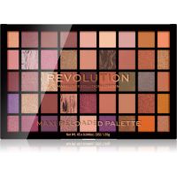 Makeup Revolution Maxi Reloaded Palette paleta pudrastih senčil za oči odtenek Infinite Bronze 45x1.35 g