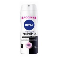 NIVEA Invisible Black & White Clear антиперспирант в спрей за жени 100 мл.