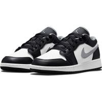 Air Jordan 1 Low "Black Medium Grey" (GS) - Detské - Tenisky Jordan - Čierne - 553560-040 - Veľkosť: 38