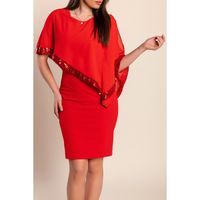 Elegantes Kleid  Arlet, Rot