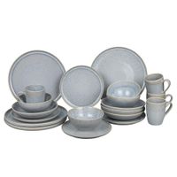 Novel KOMBINOVANÝ SERVIS 20-dielne, kamenina keramika