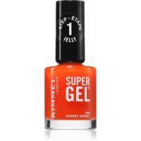 Rimmel Super Gel hybrydowy lakier do paznokci bez użycia lampy UV/LED odcień 018 Orange Sorbet 12 ml