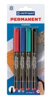 Centropen 2846 Popisovač permanentný 1mm mix 4 farieb