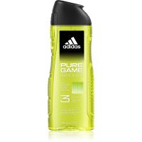 Adidas Pure Game душ-гел за лице, тяло и коса 3 в 1 за мъже 400 мл.