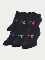 Under Armour Socken 6 Paar Kinder Schwarz