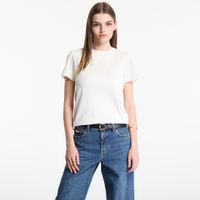 T-shirt Calvin Klein Ss 20S Jersey Emblem Crew Tee Tofu M