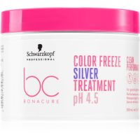 Schwarzkopf Professional BC Bonacure Color Freeze Silver maska neutralizujúci žlté tóny 500 ml