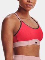 Under Armour Podprsenka UA Infinity Mid Bra Blocked-RED - Dámské