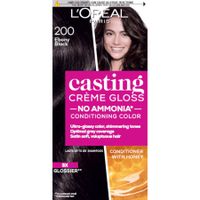 L’Oréal Paris barva za lase - Casting Crème Gloss Hair Color - 200 Ebony Black