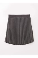 LC Waikiki LCW Pleated Girl's Skirt with Elastic Waist