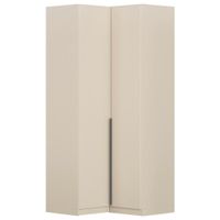 Rauch Möbel ROHOVÁ ŠATNÍKOVÁ SKRIŇA, šampanská, 100/229/102 cm