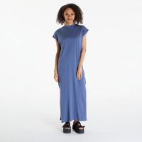 Urban Classics Ladies Long Extended Shoulder Dress Vintageblue S