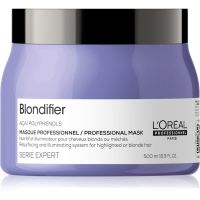 L’Oréal Professionnel Serie Expert Blondifier regeneracijska in obnovitvena maska za blond lase in lase s prameni 500 ml