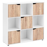 MID.YOU REGÁL, biela, farba duba, 89/91/29 cm